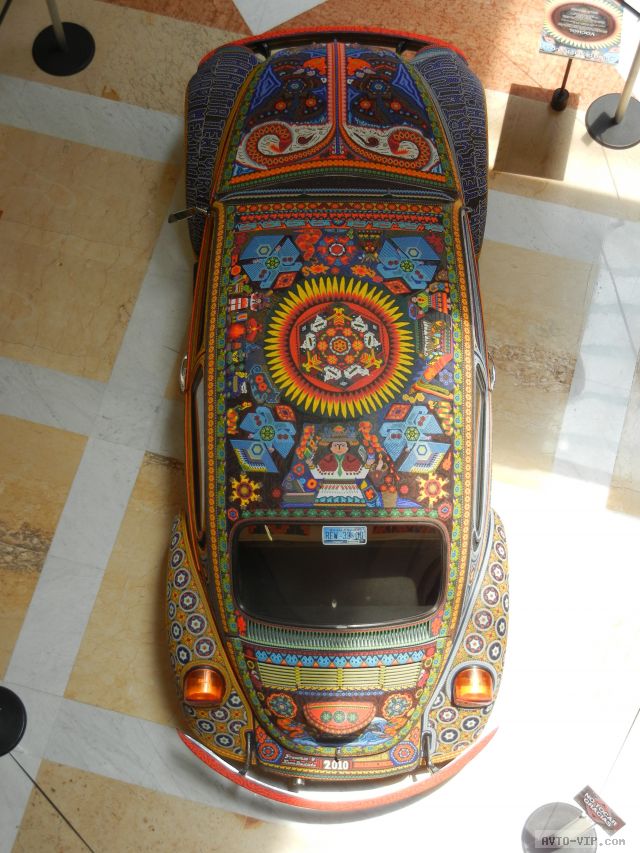 Бисерный автомобиль Vochol из Мексики