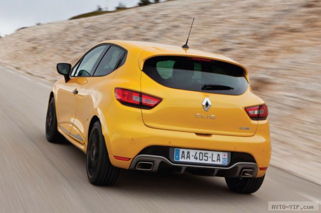 Новое Renault Clio Renaultsport стало быстрее и легче