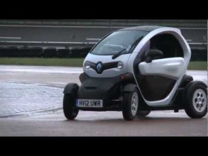 Renault Twizy решили испытать в дрифте (видео)