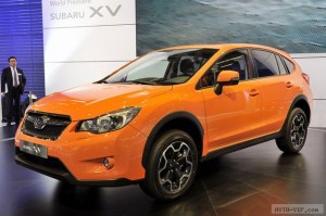 Read more about the article Оранжевый кроссовер Subaru XV