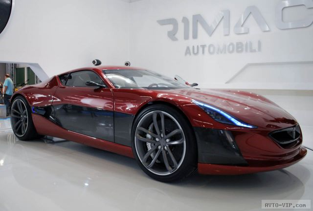 Read more about the article Суперкар Rimac на электричестве