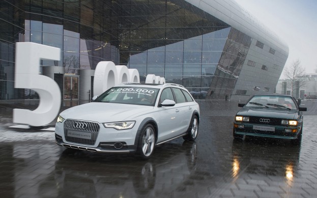 Read more about the article Audi выпустила 5 миллионов автомобилей с приводом quattro