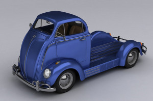 Стильный пикап Volkswagen Fusca Concept