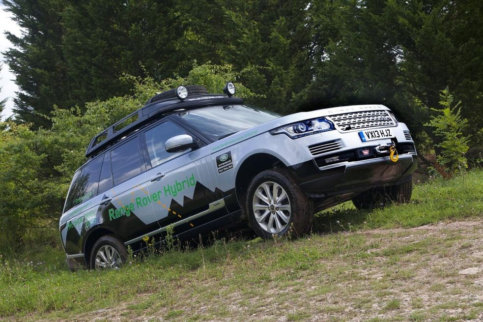 Гибридные внедорожники Range Rover