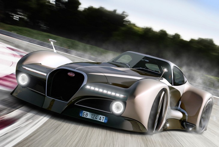 Подробнее о статье Концепт-кар в стиле стимпанк Bugatti 12.4 Atlantique
